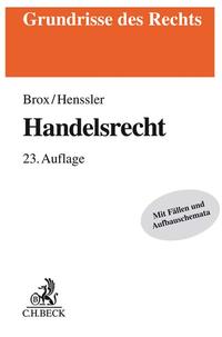 Vorderes Coverbild Handelsrecht