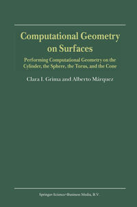 Vorderes Coverbild Computational Geometry on Surfaces