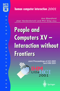 Vorderes Coverbild People and Computers XV — Interaction without Frontiers