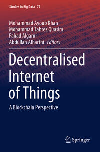 Vorderes Coverbild Decentralised Internet of Things