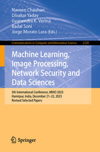 Vorderes Coverbild Machine Learning, Image Processing, Network Security and Data Sciences