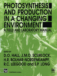 Vorderes Coverbild Photosynthesis and Production in a Changing Environment