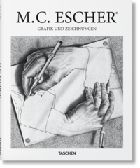 Vorderes Coverbild M. C. Escher. Grafik und Zeichnungen
