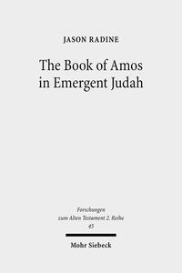 Vorderes Coverbild The Book of Amos in Emergent Judah