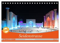 Vorderes Coverbild Seidenstrasse (Tischkalender 2025 DIN A5 quer), CALVENDO Monatskalender