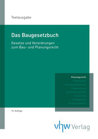 Vorderes Coverbild Das Baugesetzbuch