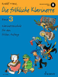 Vorderes Coverbild Die fröhliche Klarinette