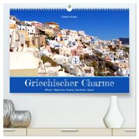 Vorderes Coverbild Griechischer Charme (hochwertiger Premium Wandkalender 2025 DIN A2 quer), Kunstdruck in Hochglanz