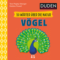 Vorderes Coverbild 50 Wörter über die Natur - Vögel