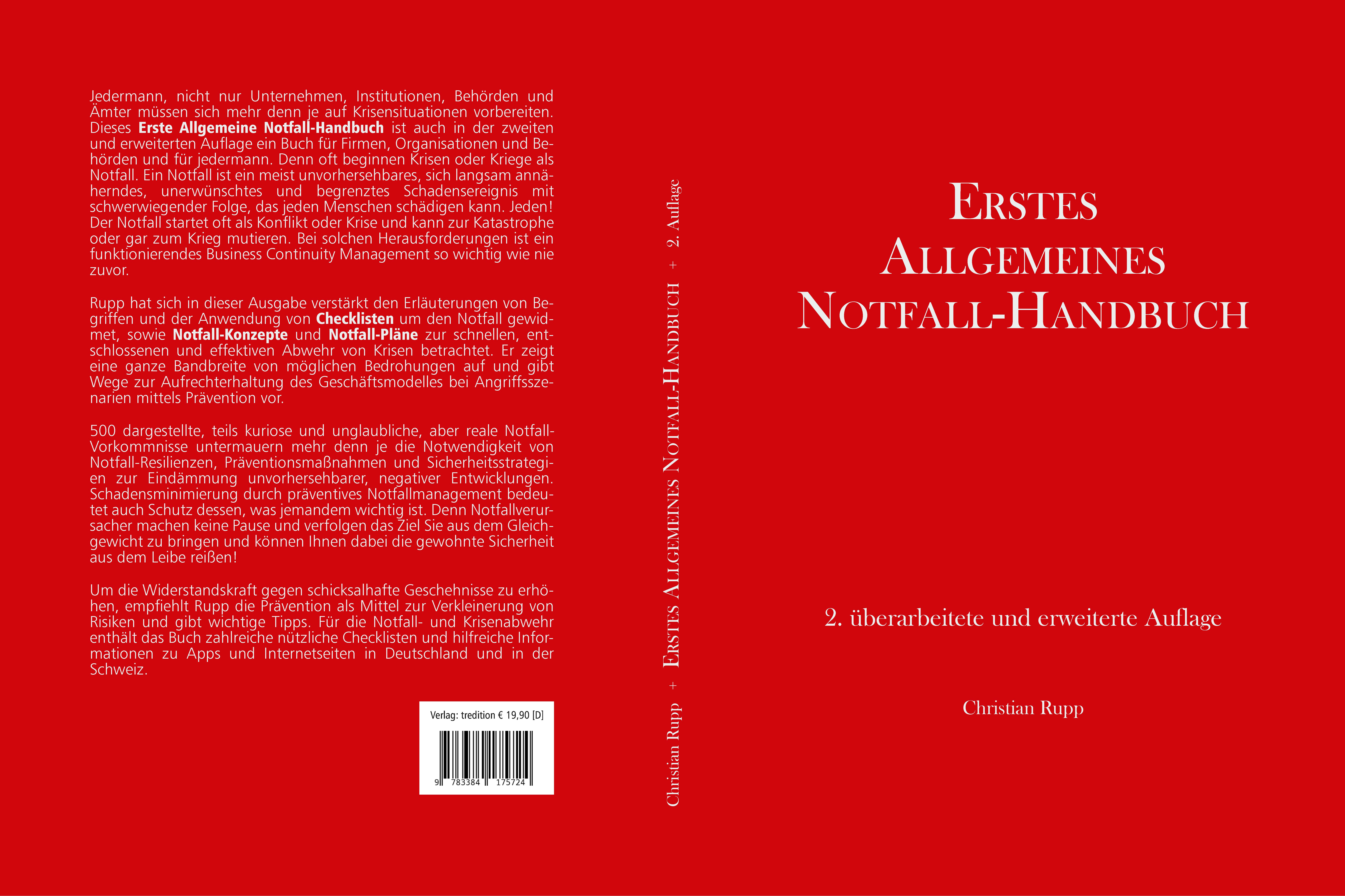 Gesamtes Coverbild Erstes Allgemeines Notfall-Handbuch