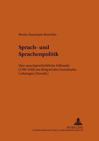 Vorderes Coverbild Sprach- und Sprachenpolitik