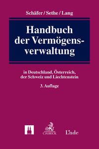 Vorderes Coverbild Handbuch der Vermögensverwaltung