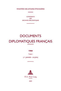 Vorderes Coverbild Documents diplomatiques français