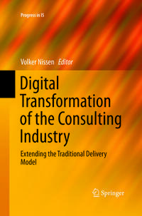 Vorderes Coverbild Digital Transformation of the Consulting Industry