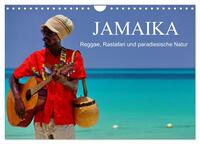 Vorderes Coverbild JAMAIKA Reggae, Rastafari und paradiesische Natur. (Wandkalender 2025 DIN A4 quer), CALVENDO Monatskalender