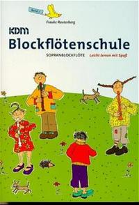 Vorderes Coverbild KDM-Blockflötenschule / KDM-Blockflötenschule Band 1