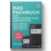 Vorderes Coverbild Das Fachbuch zum Casio FX-87DE Plus 2nd Edition