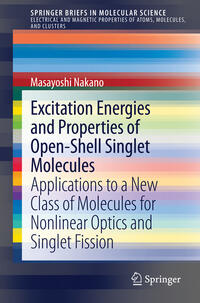Vorderes Coverbild Excitation Energies and Properties of Open-Shell Singlet Molecules