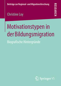 Vorderes Coverbild Motivationstypen in der Bildungsmigration