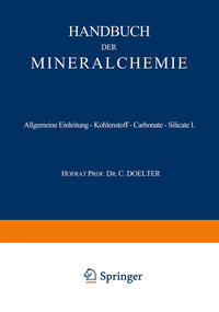 Vorderes Coverbild Allgemeine Einleitung — Kohlenstoff — Carbonate — Silicate I