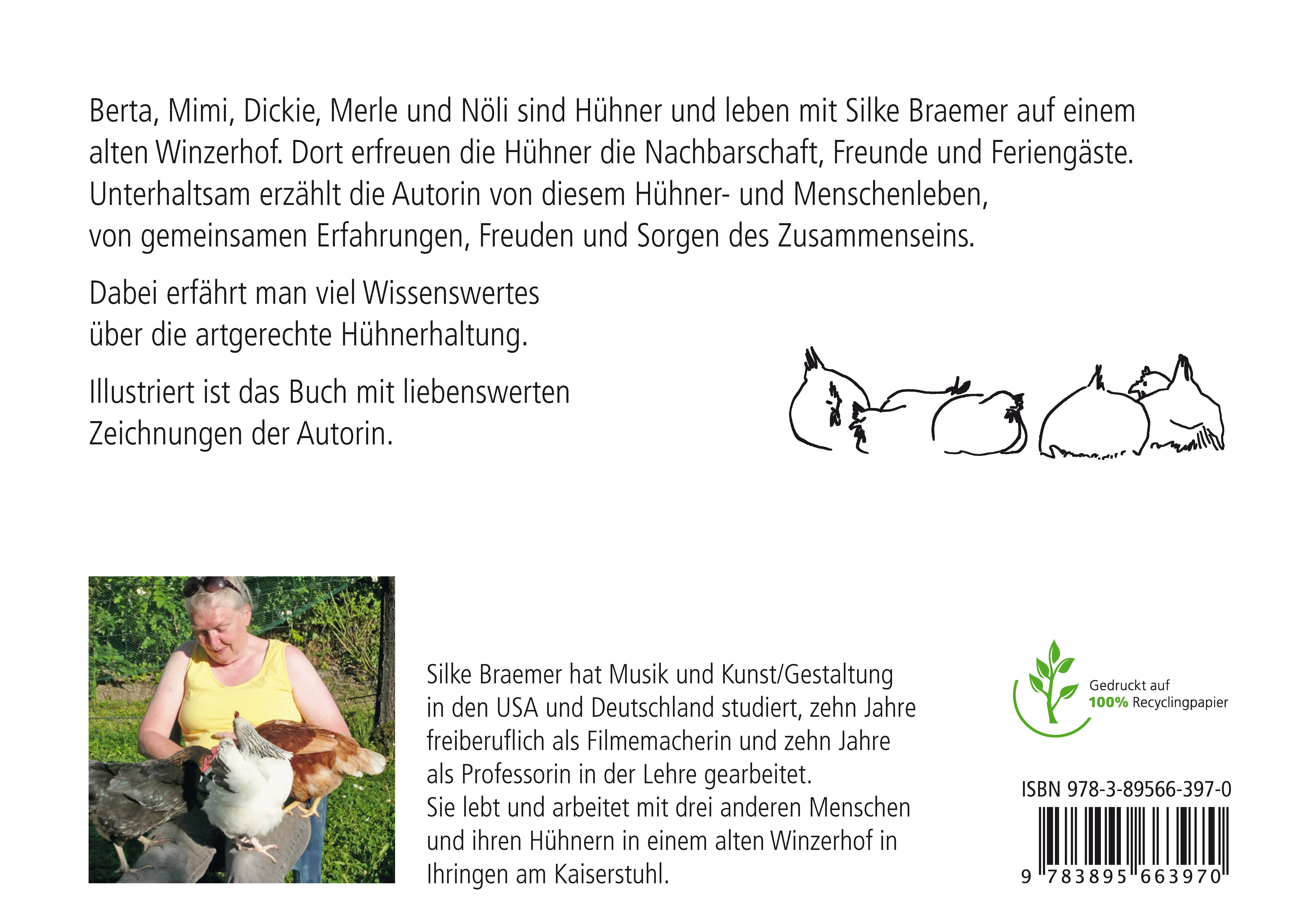 Rückseitencover Auf Augenhöhe mit Hühnern