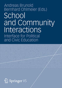 Vorderes Coverbild School and Community Interactions