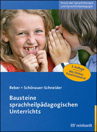 Vorderes Coverbild Bausteine sprachheilpädagogischen Unterrichts