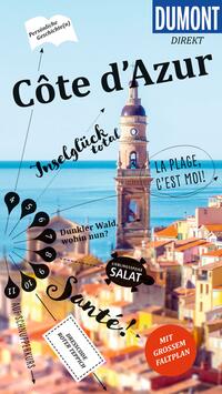 Vorderes Coverbild DUMONT direkt Reiseführer Côte d´Azur