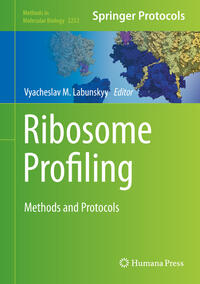 Vorderes Coverbild Ribosome Profiling