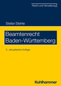 Vorderes Coverbild Beamtenrecht Baden-Württemberg