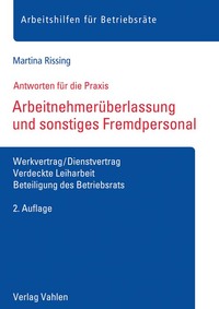 Vorderes Coverbild Arbeitnehmerüberlassung und sonstiges Fremdpersonal