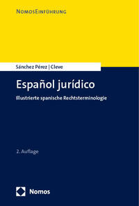 Vorderes Coverbild Español jurídico