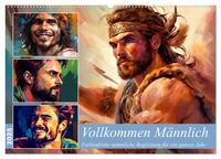 Vorderes Coverbild Vollkommen Männlich (Wandkalender 2025 DIN A2 quer), CALVENDO Monatskalender