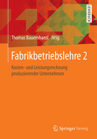 Vorderes Coverbild Fabrikbetriebslehre 2