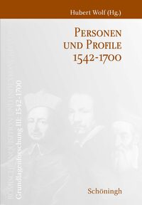 Vorderes Coverbild Personen und Profile 1542-1700