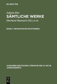 Vorderes Coverbild Dramatische Dichtungen