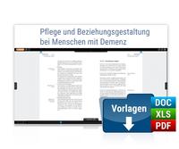 Vorderes Coverbild Pflege und Beziehungsgestaltung bei Menschen mit Demenz