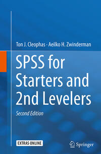 Vorderes Coverbild SPSS for Starters and 2nd Levelers