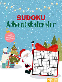 Vorderes Coverbild Sudoku Adventskalender