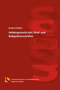 Vorderes Coverbild Gefahrgutrecht inkl. Straf- und Bußgeldvorschriften