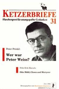 Vorderes Coverbild Wer war Peter Weiss?