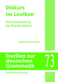 Vorderes Coverbild Diskurs im Lexikon