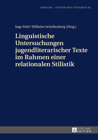 Vorderes Coverbild Linguistische Untersuchungen jugendliterarischer Texte im Rahmen einer relationalen Stilistik