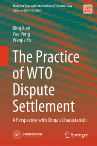 Vorderes Coverbild The Practice of WTO Dispute Settlement