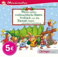Vorderes Coverbild Wenn sieben weihnachtliche Hasen fröhlich um die Tanne rasen und andere Geschichten