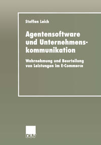 Vorderes Coverbild Agentensoftware und Unternehmenskommunikation