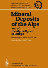 Vorderes Coverbild Mineral Deposits of the Alps and of the Alpine Epoch in Europe
