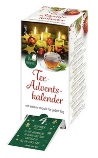 Vorderes Coverbild Tee-Adventskalender