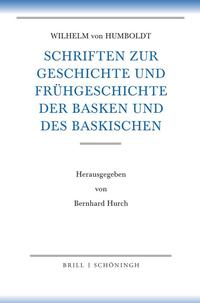 Vorderes Coverbild Schriften zur Geschichte und Frühgeschichte der Basken und des Baskischen