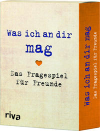 Vorderes Coverbild Was ich an dir mag – Das Fragespiel für Freunde